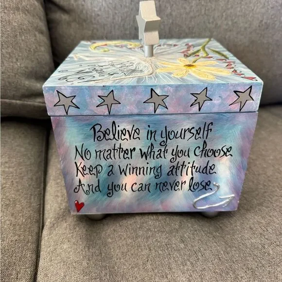 Decorative Star Box with Inspirational Quote - Picture 2 of 9